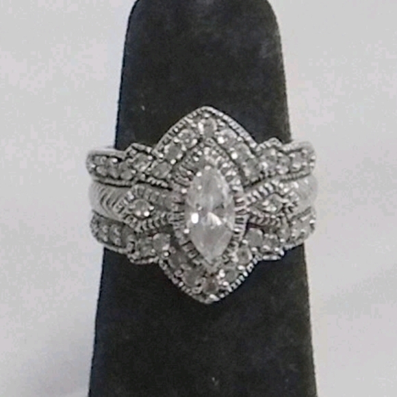 Rare Estate Elegant Victoria Wieck/Meda Absolute Ring With Guard - Picture 4 of 13